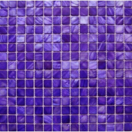 Purple Small Square Shell Mosaic