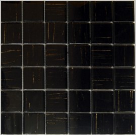 (OHGL-B-01) Black Leaf Mosaic