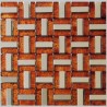 Brown & S/S Leaf Mosaic