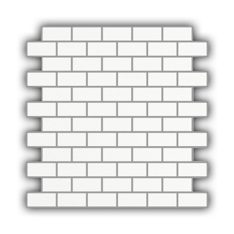 Matt Super White Brick Mosaic