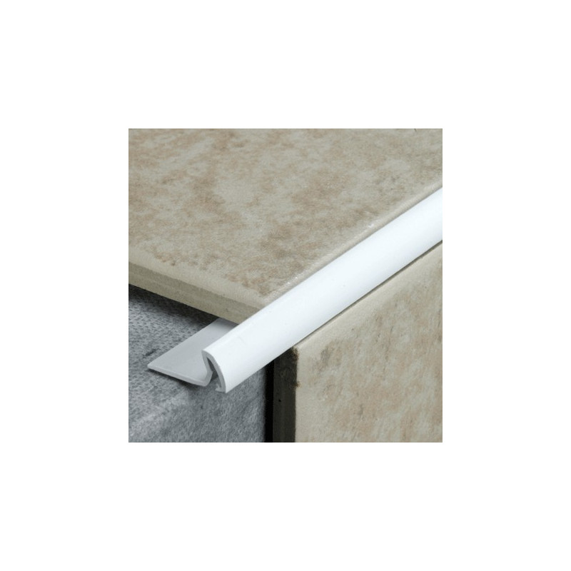 7mm Tile Edging white