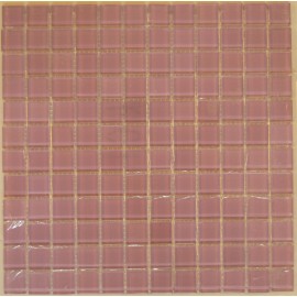 Lilac Small Square Glass Mosaic 32x32cm