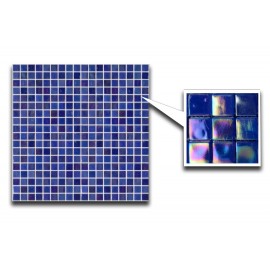 Sea Blue Glass Mosaic