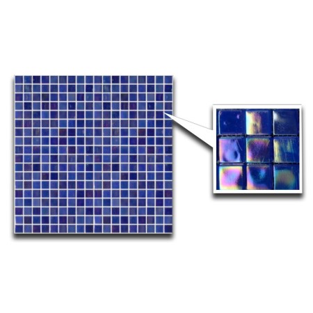 Ice Jade Sea Blue Glass Mosaics 29.5x29.5cm