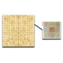 Ice Jade Yellow Glass Mosaics