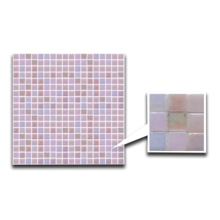 Pink Glass Mosaic