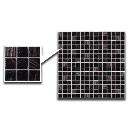 Brown Glass mosaic