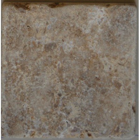 TUMBLED MARBLE WALL/FLOOR MN202 NOCE TRAV 10X10CM