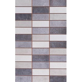 Sal Mosaic Oxy Antracite 25x40