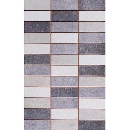 DISC Saloni Oxy Mosaic Oxy Antracite 25x40 (S70) (LAP300M)