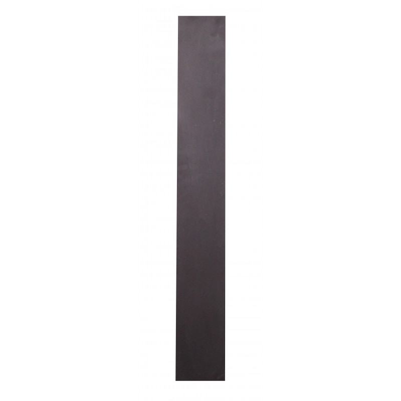 Black polished porcelain border