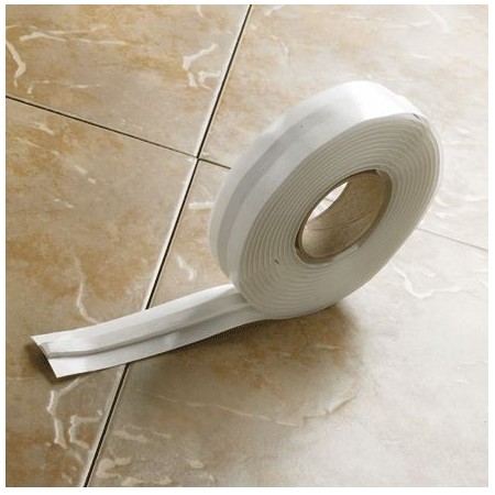 Bath trim fixing tape