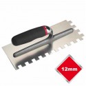 12mm Square Notch Trowel Stainless Steel