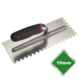 10mm Square Notch Trowel Stainless Steel 10mm Square Notch Trowel Stainless Steel Cwmbran