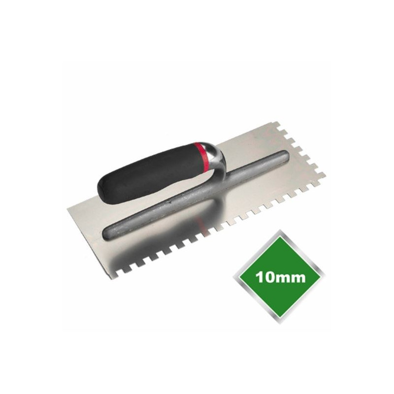 10mm Square Notch Trowel Stainless Steel Cwmbran