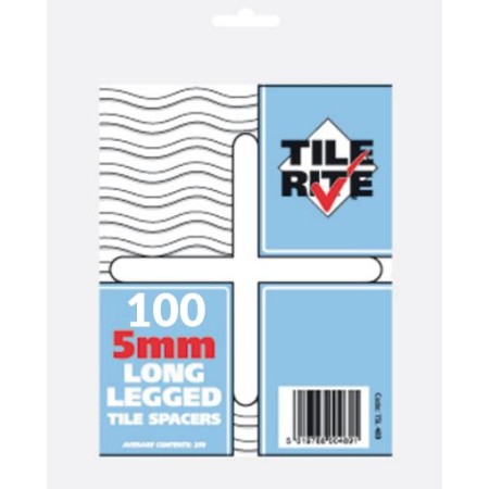 5mm Long Leg Tile Spacers 100