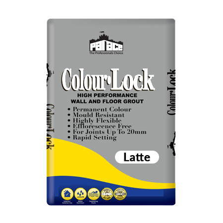 71-19Palace Colour Lock Latte Grout 3kg