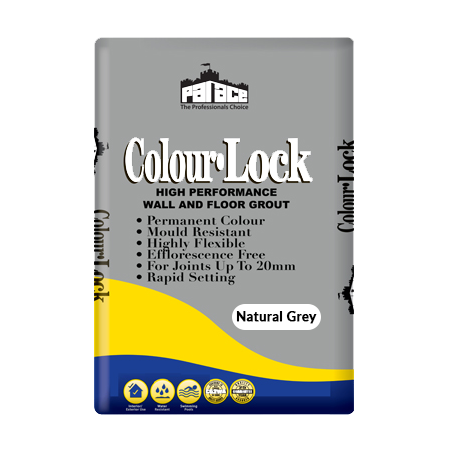 Palace Colour Lock Natural Grey Grout 3kg