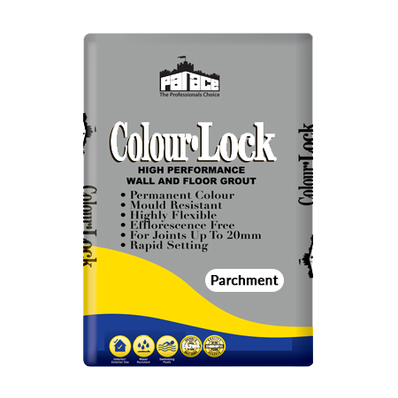 Palace Colour Lock Parchment Grout 3kg