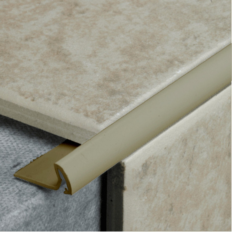 Tile Rite Pro Trim Almond 9 5mm Laporsa Tile Rite Pro Trim Almond 9 5mm