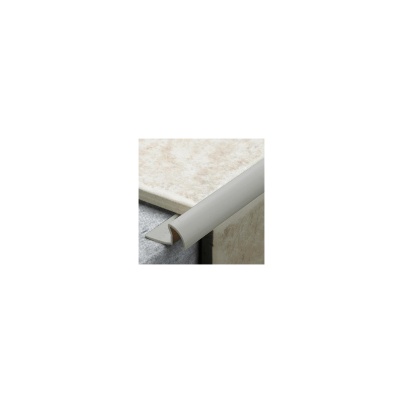 Tile Rite Pro Trim Pale Grey 9 5mm Laporsa Tile Rite Pro Trim Pale Grey 9 5mm