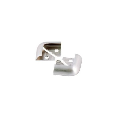 Eco Trim Corners Silver 8mm 2 pack
