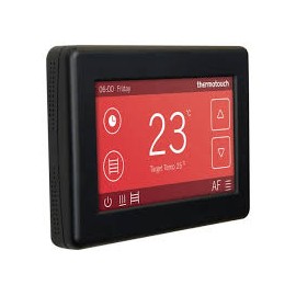 Thermotouch 4.3 dc Thermostat Satin Black