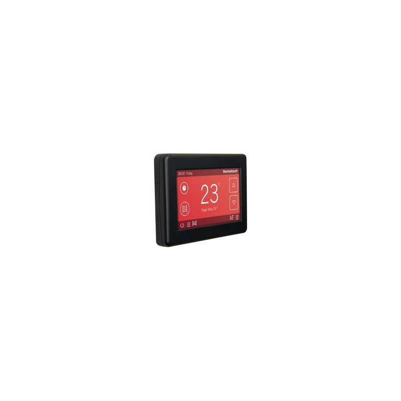 Thermotouch 4.3 dc Thermostat Satin Black