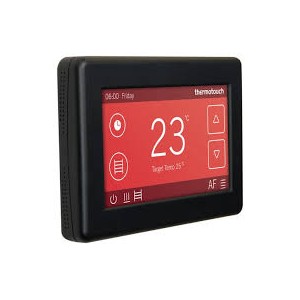 Thermosphere Dual Control Thermostat Black