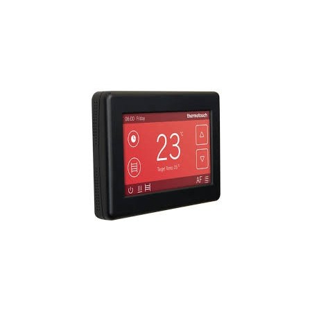 Thermotouch 4.3 dc Thermostat Satin Black
