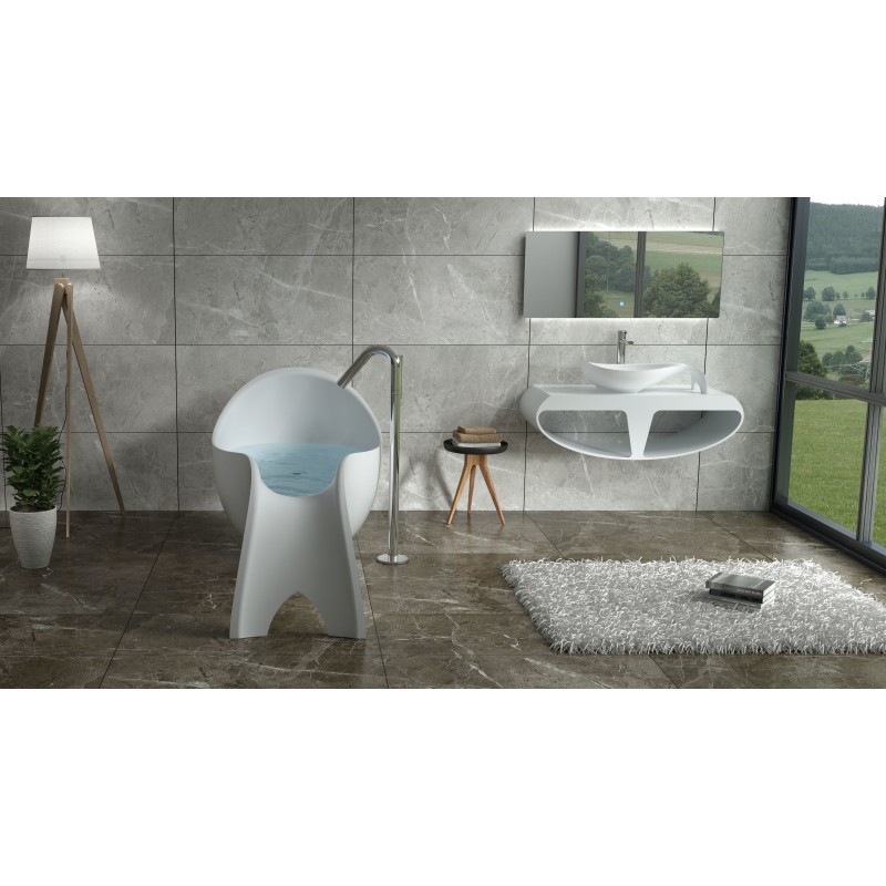 luxury stone bathware