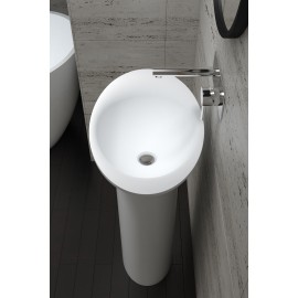 Stone Freestanding Basin Matte LV21 Stone Freestanding Basin Matte