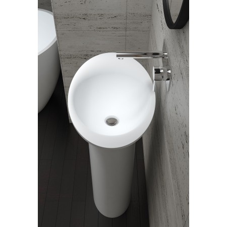 Stone Freestanding Basin Matte LV21