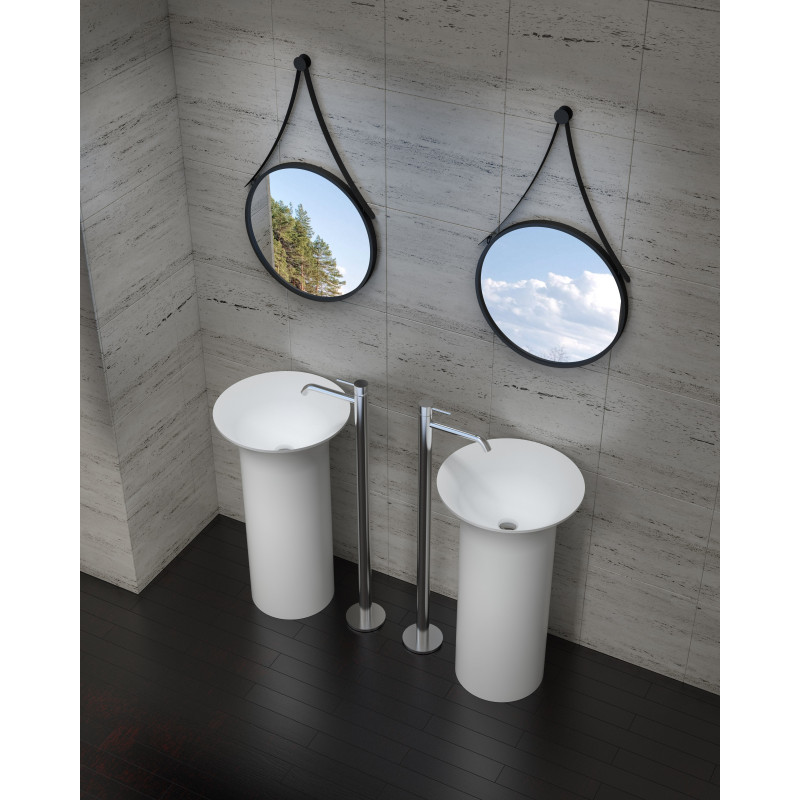 Stone Freestanding Basin Matte