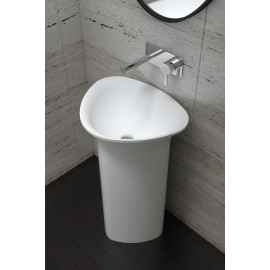 Stone Freestanding Basin Matte