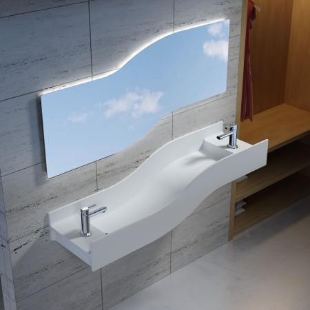 Stone Wall - mounted basin LV64