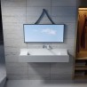 Stone Wall - mounted basin