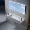 Stone Wall - mounted basin
