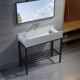 Stone Freestanding Basin MATT Stone Freestanding Basin