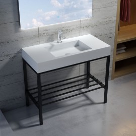 Stone Freestanding Basin MATT Stone Freestanding Basin