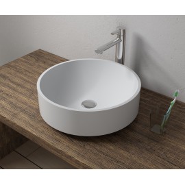 Countertop Stone Basin - Matte LV40 Countertop Stone Basin