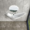 Stone Wall - mounted basin