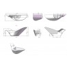 Stone Wall - mounted basin