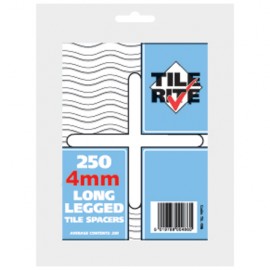 100 x 4mm Long Leg Tile Spacer Bags