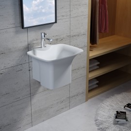 Stone Wall - mounted basin