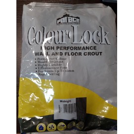 Palace colour lock midnight black grout 3kg