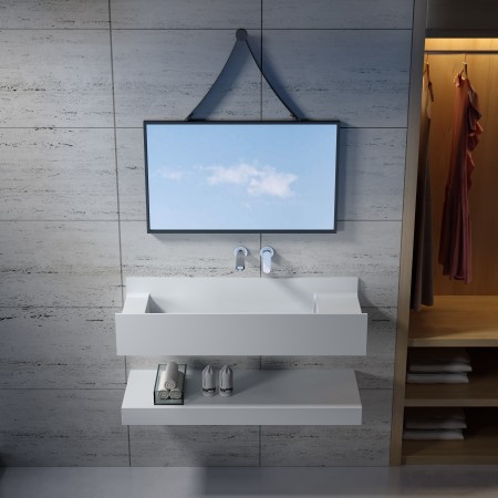 Stone Wall - mounted basin MATT