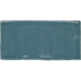 Artisan Craquelle Bleu turquoise 7.5 x 15
