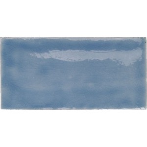 Artisan Craquelle Bleu Saona 7.5 x 15