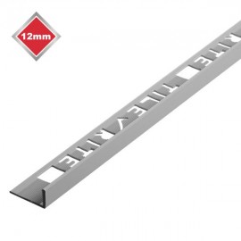 10 mm Grey L Shape PVC Tile Trim